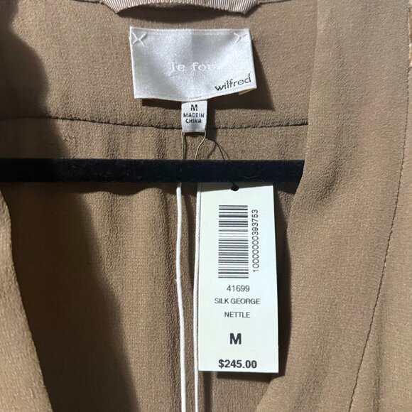 Vintage Aritzia Silk & Velvet Embroidered Dress – NWT – $245 Original - Picture 5 of 9